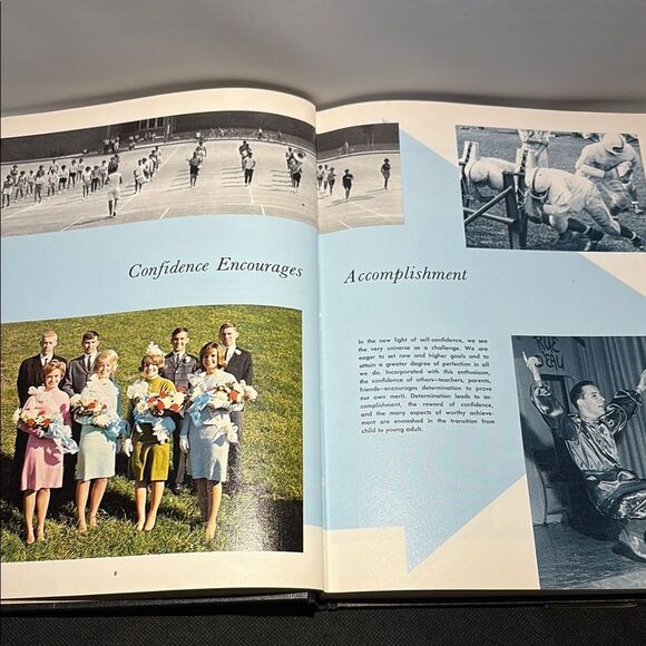 1965 Black Yearbook from Bowsher high school Toledo OH - Picture 5 of 8